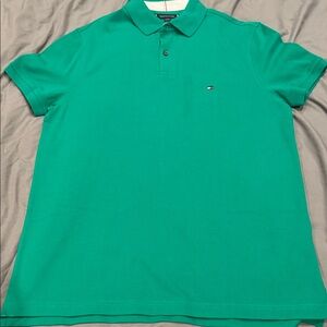 Tommy Hilfiger Teal Polo Shirt